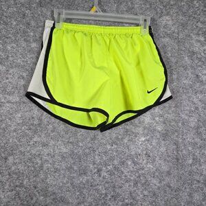 Nike Dri-FIT Youth Shorts Yellow Size Large Kids Athletic Gym Sports Activewear